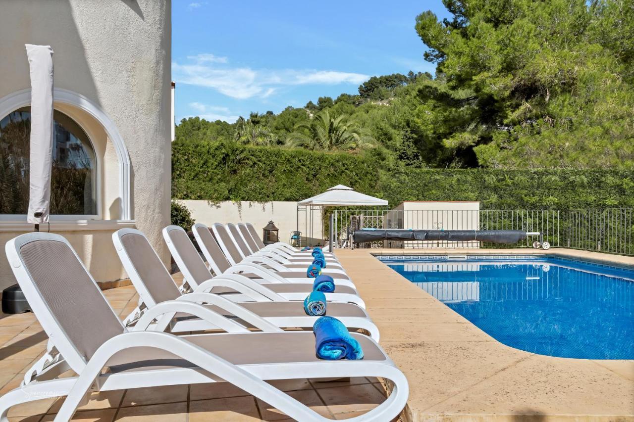 Villa Mariposa Blanca Moraira Esterno foto