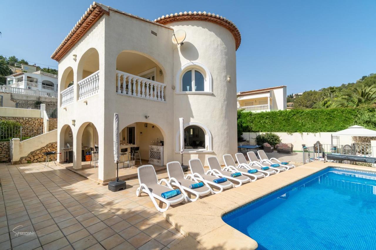 Villa Mariposa Blanca Moraira Esterno foto