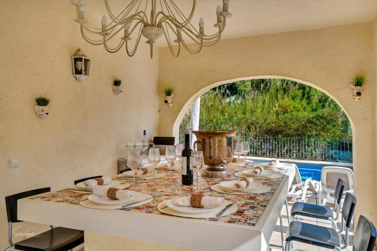 Villa Mariposa Blanca Moraira Esterno foto