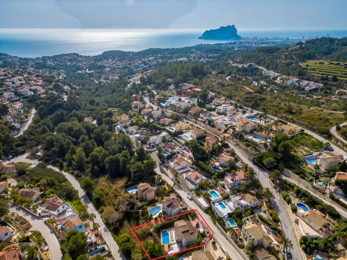 Villa Mariposa Blanca Moraira Esterno foto