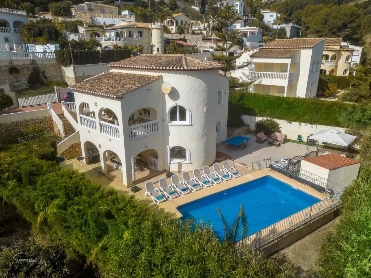 Villa Mariposa Blanca Moraira Esterno foto