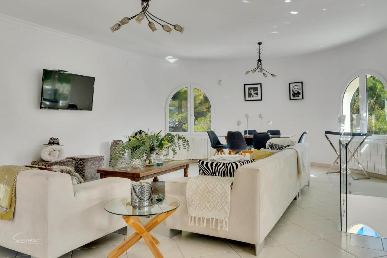 Villa Mariposa Blanca Moraira Esterno foto