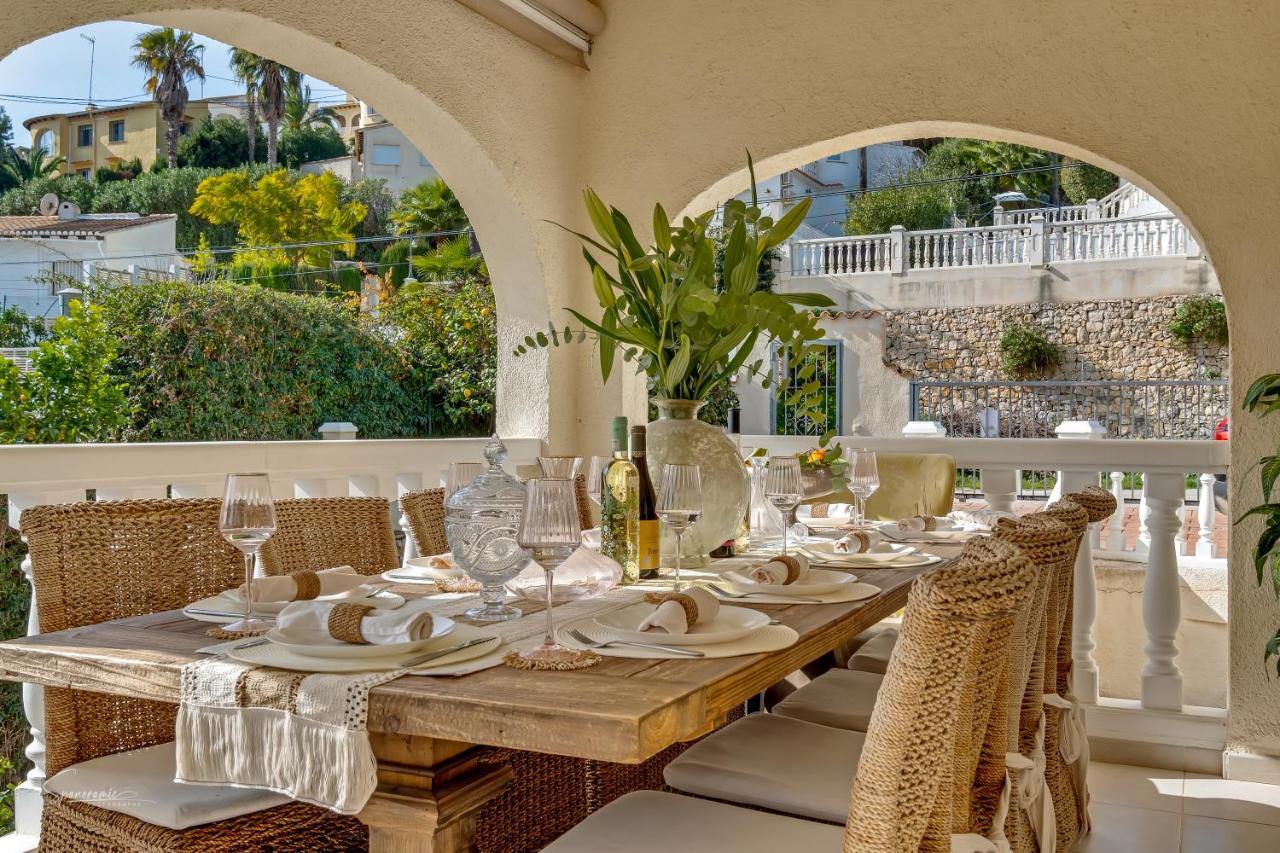 Villa Mariposa Blanca Moraira Esterno foto