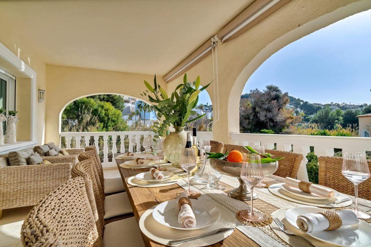 Villa Mariposa Blanca Moraira Esterno foto
