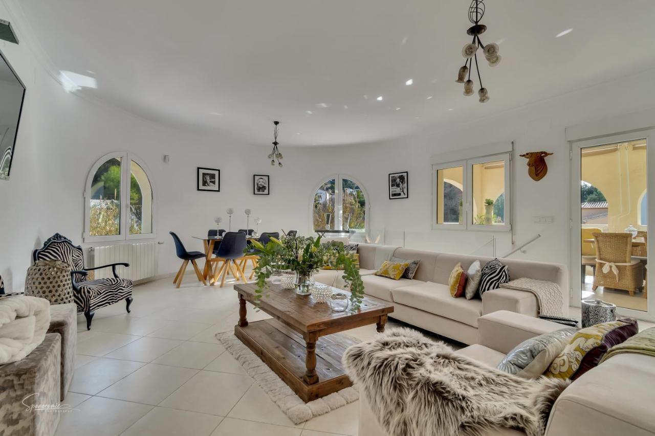 Villa Mariposa Blanca Moraira Esterno foto
